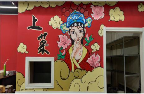 资阳墙体彩绘的发展和应用