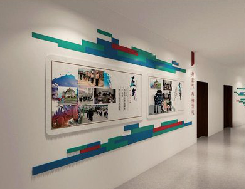 资阳企业文化墙用什么材料好？